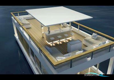 Houseboat The Yacht House 40 Hus- / Bobåt / Flodbåd 2024, med 2x 40 pk Mercury motor, Norge