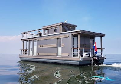Houseboat Under Dock 18 Hus- / Bobåt / Flodbåd 2017, med Mercury motor, Holland