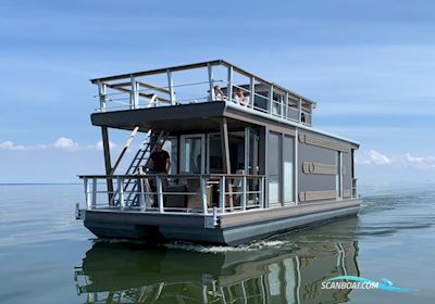 Houseboat Under Dock 18 Hus- / Bobåt / Flodbåd 2017, med Mercury motor, Holland