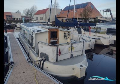 Houseboaten ( 4x ) Houseboaten ( 4x ) Hybride/Electrisch Varend Hus- / Bobåt / Flodbåd 1984, Holland