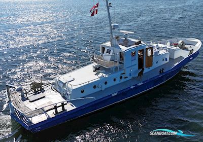 Husbåd / Sommerhus / Lystbåd Hus- / Bobåt / Flodbåd 1960, med Mercedes motor, Danmark