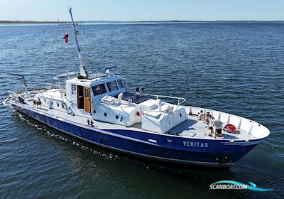 Husbåd / Sommerhus / Lystbåd Hus- / Bobåt / Flodbåd 1960, med Mercedes motor, Danmark