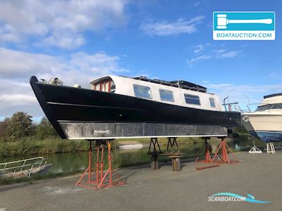 Narrowboat 1000 Hus- / Bobåt / Flodbåd 1970, med Lister part motor, Frankrike