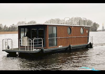Nordic 40 Met Ligplaats NS 40 Eco 36m2 Houseboat Hus- / Bobåt / Flodbåd 2023, med Yamaha motor, Holland