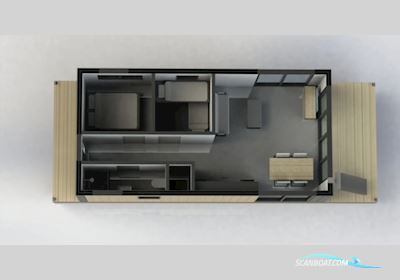 SL Houseboat Kerkdriel Inclusief Ligplaats Hus- / Bobåt / Flodbåd 2024, Holland