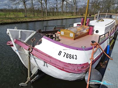 Skutsje 17.08 Hus- / Bobåt / Flodbåd 1906, med Thornycroft motor, Holland