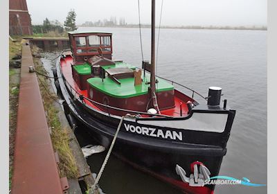 Sleepboot Amsterdammer 13.97 Hus- / Bobåt / Flodbåd 1932, med Industrie<br />2VD5 motor, Holland