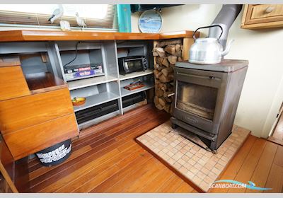 Varend Woonschip 1200 Hus- / Bobåt / Flodbåd 1996, med Perkins Sabre motor, Holland