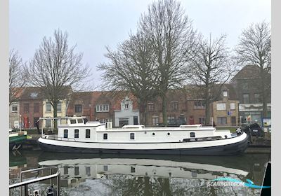 Varend Woonschip Skutsje 17.12 Hus- / Bobåt / Flodbåd 1909, med Perkins<br />M65 motor, Holland