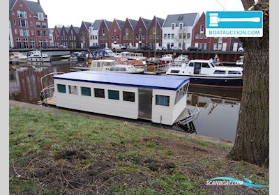 Woonboot 1100 Hus- / Bobåt / Flodbåd 2022, med Perkins motor, Holland