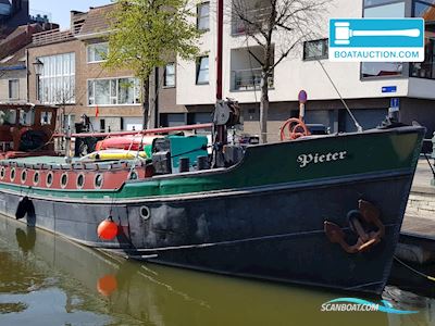 Woonboot 2025 Hus- / Bobåt / Flodbåd 1947, med Bedford 300 S diesel motor, Belgien