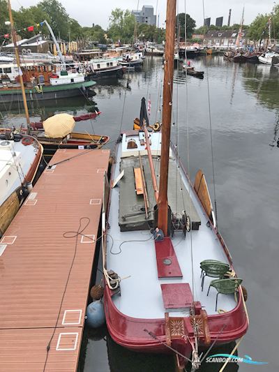 Zeiltjalk 15.34 Hus- / Bobåt / Flodbåd 1905, med Daf<br />475 motor, Holland