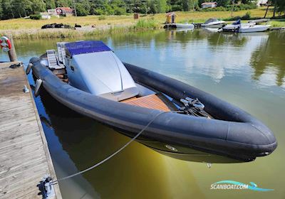 Carbotech 38 GT Inflatable / Rib 2017, with 2 x Mercury Racing 8,2L Mag HO V8 (Ect) engine, Sweden