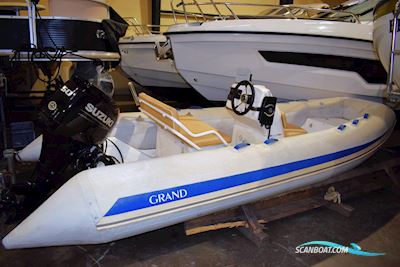 Grand 480 Rib - 50 HK Suzuki Inflatable / Rib 2007, with Suzuki 50 HK 4-Takt - 2024 engine, Denmark