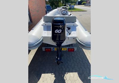 Highfield DL420 m/Mercury F60 hk Efi 4-Takt og Variant Trailer Inflatable / Rib 2018, with Mercury engine, Denmark