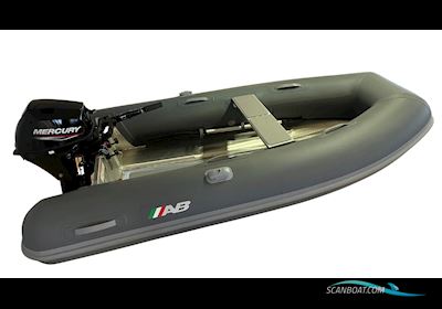 Lammina 9 UL - Grey Carbon Hypalon 9.9 Hk Mercury Inflatable / Rib 2023, with Mercury engine, Denmark