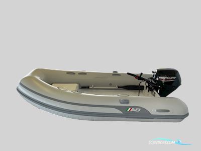 Lammina 9.5 AL - Hypalon Light Grey 15 Hk Mercury Inflatable / Rib 2024, with Mercury F 15 MH EFI engine, Denmark