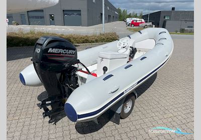 Mercury 420 Ocean Runner Rib Inflatable / Rib 2016, with Mercury F40 Elpt Efi engine, Denmark