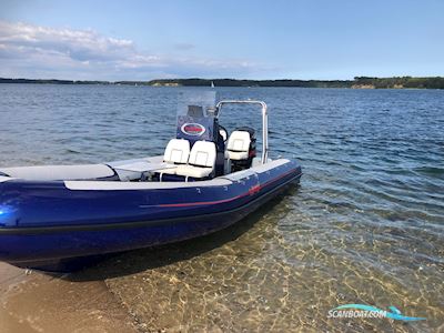 Prosafe 590 Glasfiber Rib Inflatable / Rib 1998, with Vmax 150 engine, Denmark
