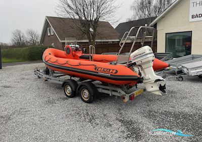 Tornado 580 Rib Inflatable / Rib 1998, with Johnson engine, Denmark