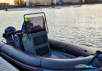 Valiant Med 630 Black Carbon Inflatable / Rib 2019, with Mercury F150 XL engine, Finland