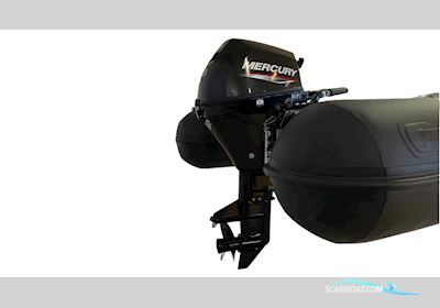 Ventus 8 VL - Black Carbon Hypalon 9.9 Hk Mercury Inflatable / Rib 2023, with Mercury F 9,9 engine, Denmark