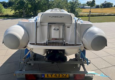 Williams 385 Turbojet Inflatable / Rib 2011, with Weber engine, Denmark