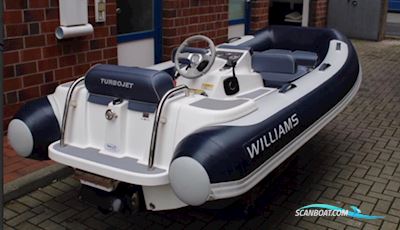 Williams Turbojet 325 Jettender, Schlauchboot, Jet Inflatable / Rib 2014, with Weber Mpe 750 engine, Germany