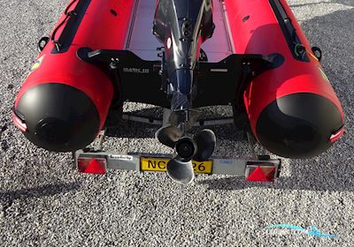 Zodiac Futura Mark-Iii Med Trailer Inflatable / Rib 2008, with Evinrude 40 hk E-Tec engine, Denmark