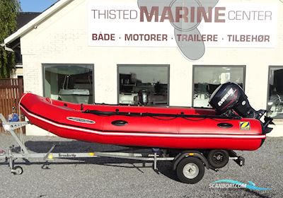 Zodiac Futura Mark-Iii Med Trailer Inflatable / Rib 2008, with Evinrude 40 hk E-Tec engine, Denmark