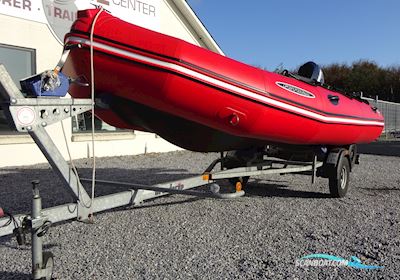 Zodiac Futura Mark-Iii Med Trailer Inflatable / Rib 2008, with Evinrude 40 hk E-Tec engine, Denmark