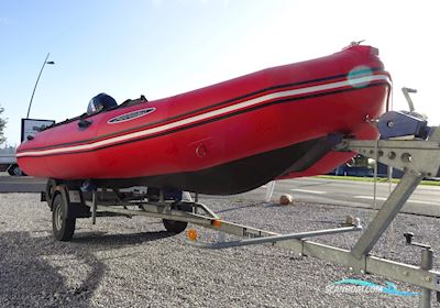 Zodiac Futura Mark-Iii Med Trailer Inflatable / Rib 2008, with Evinrude 40 hk E-Tec engine, Denmark