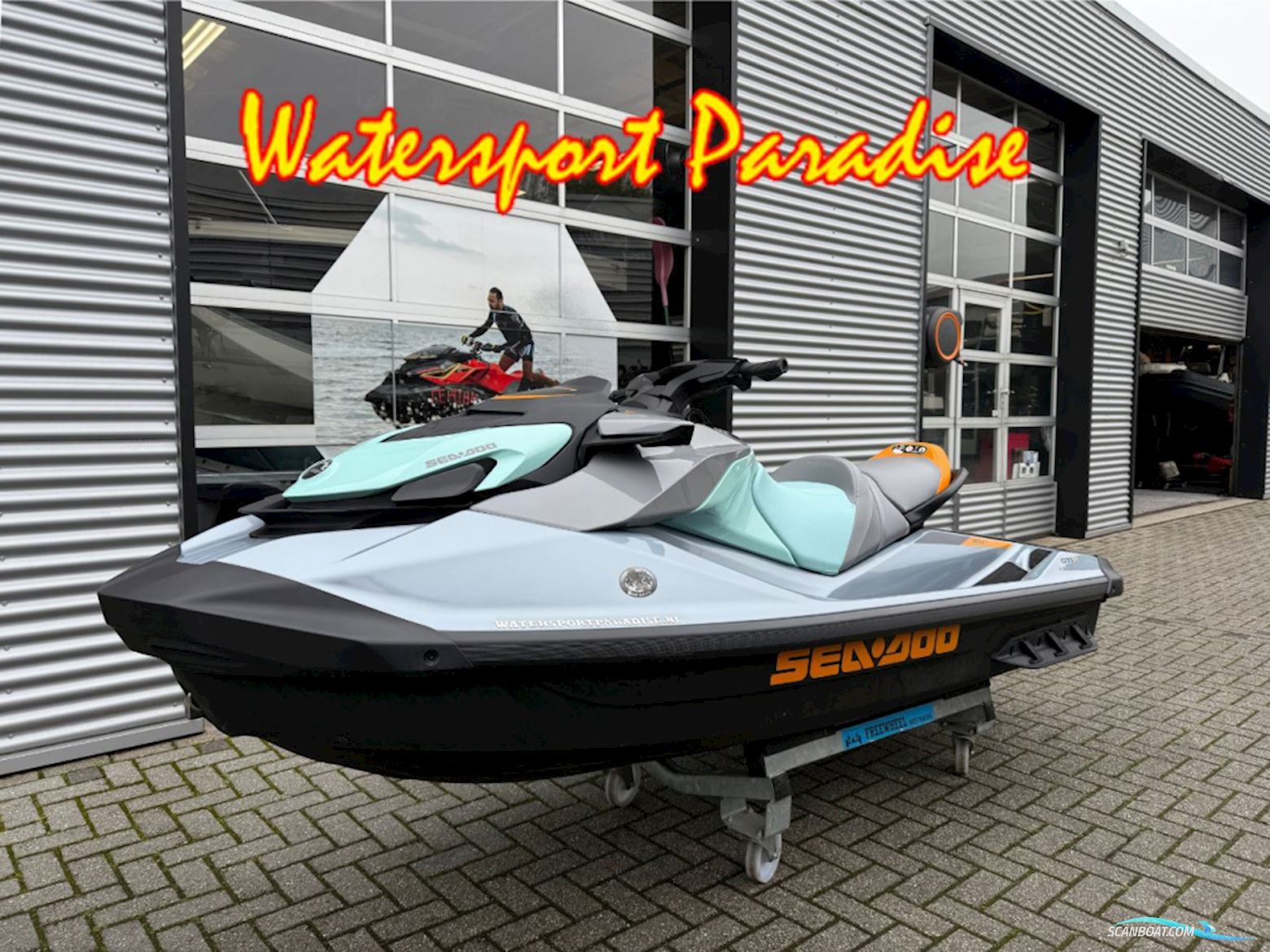 Sea Doo Gti 170 SE Jetski / Scooter / Jet boat 2023, with Rotax engine, The Netherlands
