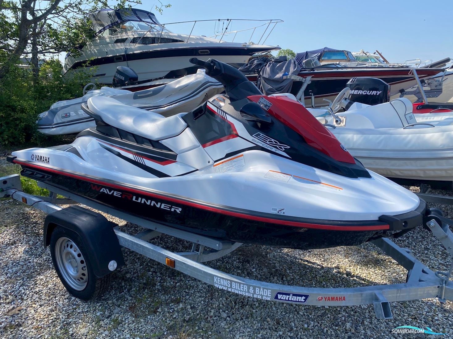 Yamaha EX Sport Jetski / Scooter / Jetboot 2018, mit Yamaha motor, Dänemark