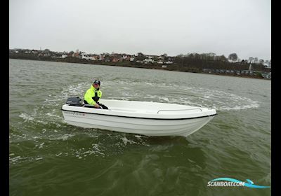 Fjordjollen 390 Fisk Med Trailer og Motor Jolle 2023, med Yamaha motor, Danmark