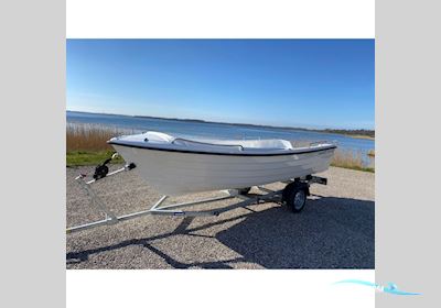 Fjordjollen 470 Fisk - Jolle med F6 CMHL påhængsmotor Jolle 2024, Danmark
