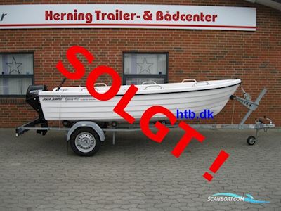 Joda 405 Bjørnø m/Mercury F9,9 hk 4-takt og Brenderup trailer - SOLGT ! Jolle 2025, Danmark
