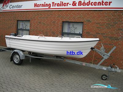Joda 405 Bjørnø m/Mercury F9,9 hk 4-takt og Brenderup trailer - SOLGT ! Jolle 2025, Danmark
