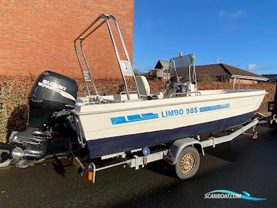 Limbo 585 Med 90 hk Suzuki Jolle 1998, med Suzuki motor, Danmark