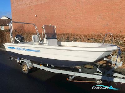 Limbo 585 Med 90 hk Suzuki Jolle 1998, med Suzuki motor, Danmark
