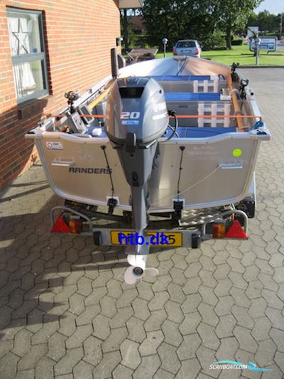 Linder 400 Sportsmann m/Yamaha F20 hk 4-Takt og Brenderup Trailer - Solgt ! Jolle 2024, Dänemark