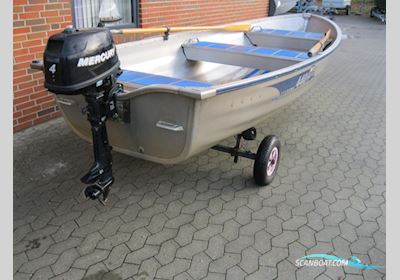 Linder 440 Fishing m/Mercury F4 hk 4-takt og ophalervogn Jolle 2024, Danmark