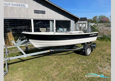Nydam 410 Fisk Med Mercury F6 4-Takt Samt Brenderup Trailer Jolle 2025, Danmark