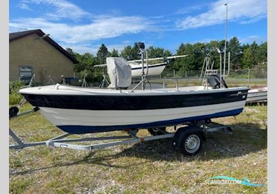 Nydam 470 Fisk med Mercury F20 (elstart) samt trailer Jolle 2025, Dänemark