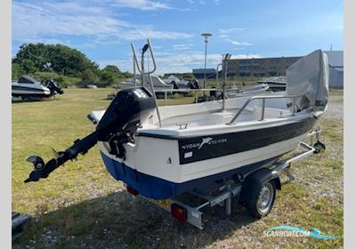 Nydam 470 Fisk med Mercury F20 (elstart) samt trailer Jolle 2025, Dänemark
