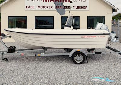 Sandström Classic 495 Styrepultbåd Jolle 2025, mit Mercury motor, Dänemark