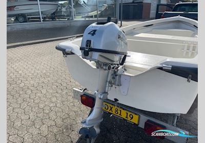 Sea Explore 405 med Honda 4 hk samt trailer Jolle 2025, Danmark