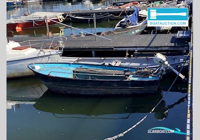 Vlet 450 Jolle , med Johnson motor, Holland