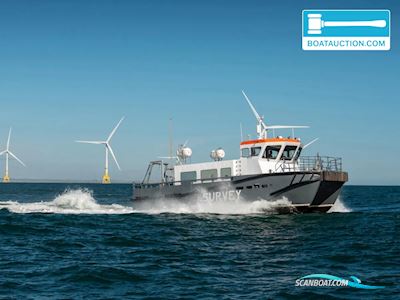 Crew Tender Catamaran Kommersiellt båt 2013, med Cummins motor, England