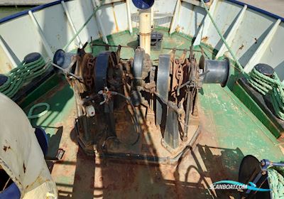 Passagerarskolmotorskepp M/S Origo Smyr Kommersiellt båt 1955, med Nohab Diesel-2takt ML4 423kwa motor, Sverige